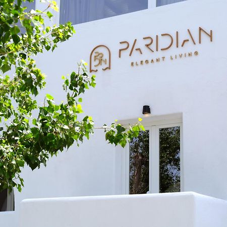 Paridian Elegant Living Hotel Páros Exterior foto